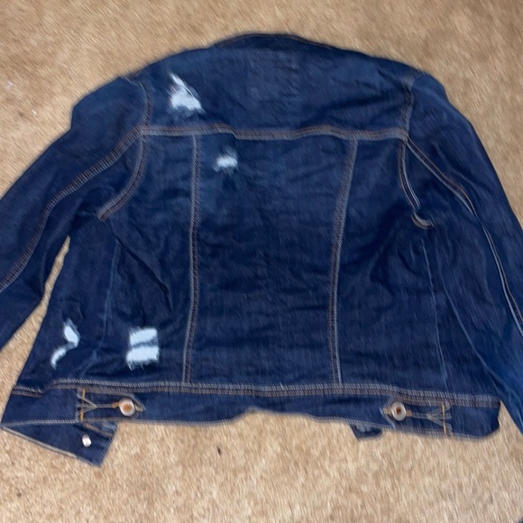 Denim Jean Button Up Jacket - Picture 3 of 3
